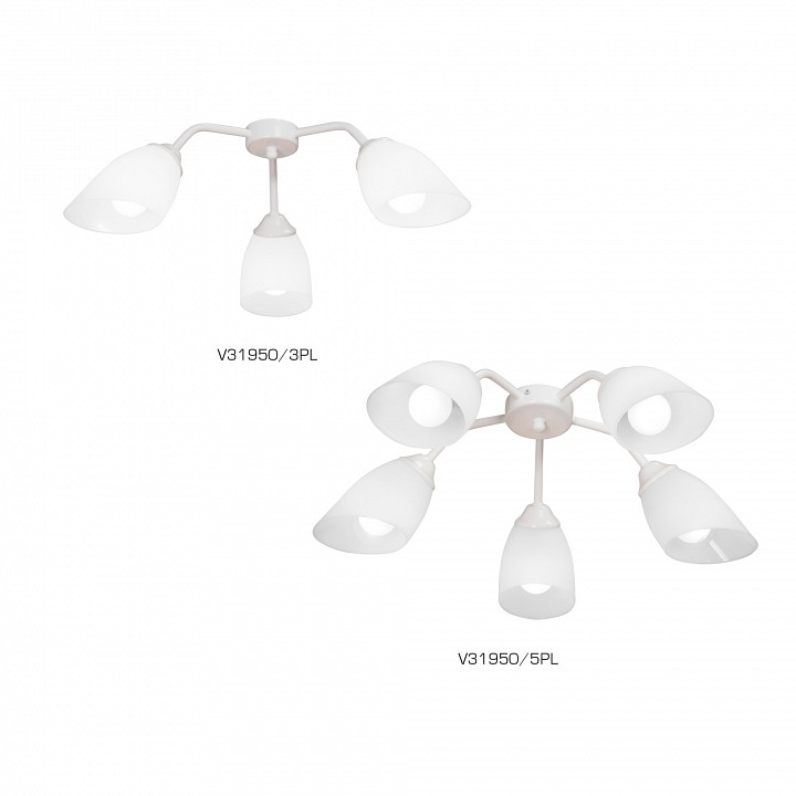 Потолочная люстра vitaluce v31950 v31950/5pl