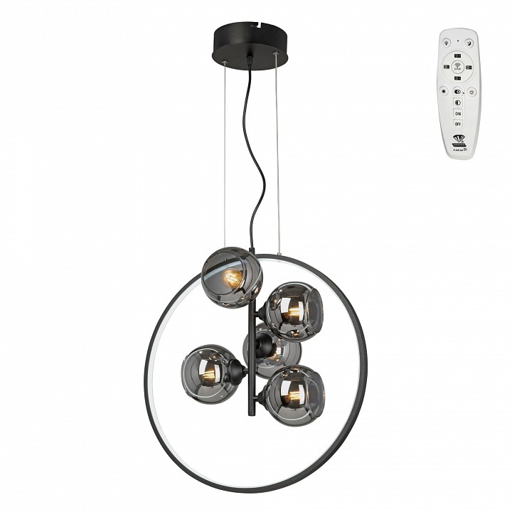 Подвесная люстра vitaluce v3889dt v3889dt-1/5+1s