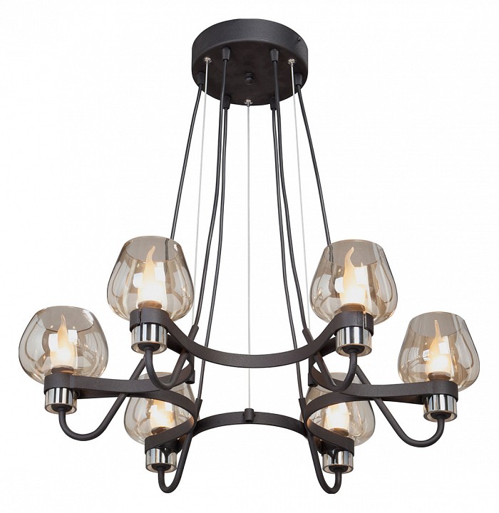 Подвесная люстра vitaluce шарики v4824-1/6s