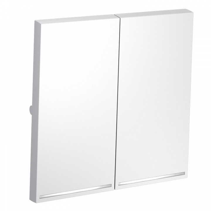 Клавиши для выключателя двухклавишного с подсветкой voltum s70 vls000402