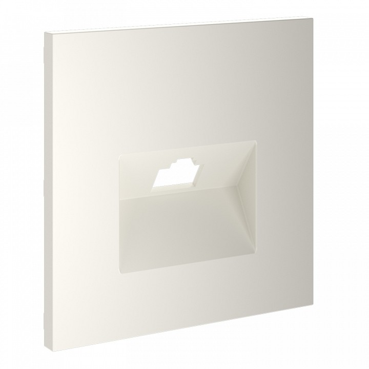 Накладка для розетки rj-11 или rj-45 voltum s70 vls001313