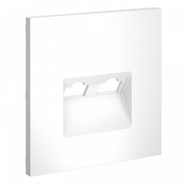 Накладка для розетки rj-11 или rj-45 voltum s70 vls001402