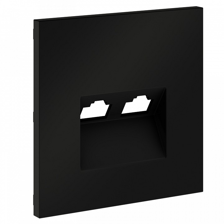 Накладка для розетки rj-11 или rj-45 voltum s70 vls001408