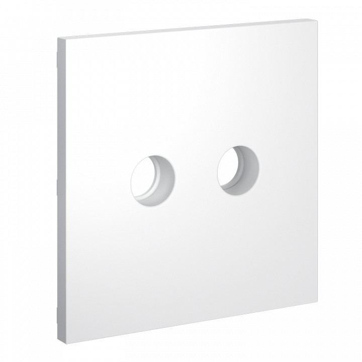 Накладка для тв-розетки и sat-розетки voltum s70 vls001602