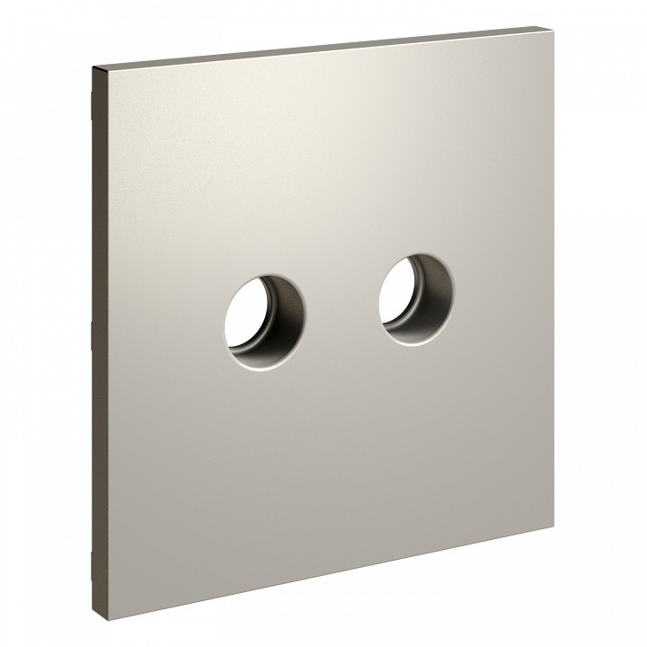 Накладка для тв-розетки и sat-розетки voltum s70 vls001603