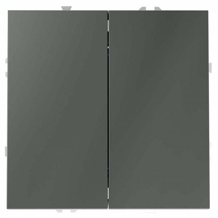 Переключатель перекрестный двухклавишный без рамки voltum s70 vls020506