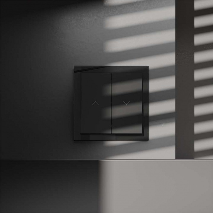 Выключатель для жалюзи без рамки voltum s70 vls020708