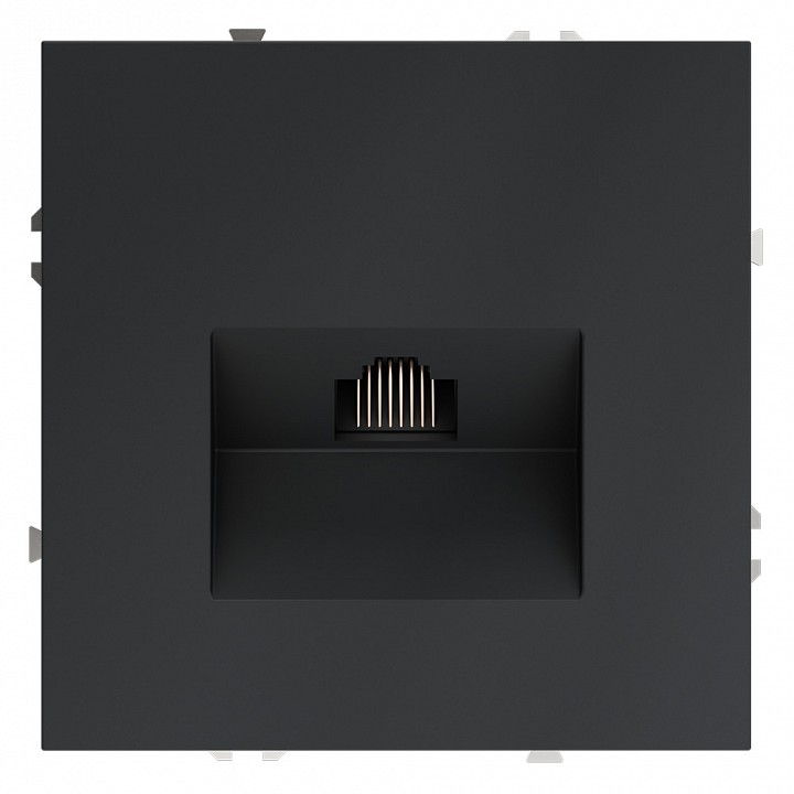 Розетка ethernet rj-45 без рамки voltum s70 vls060107