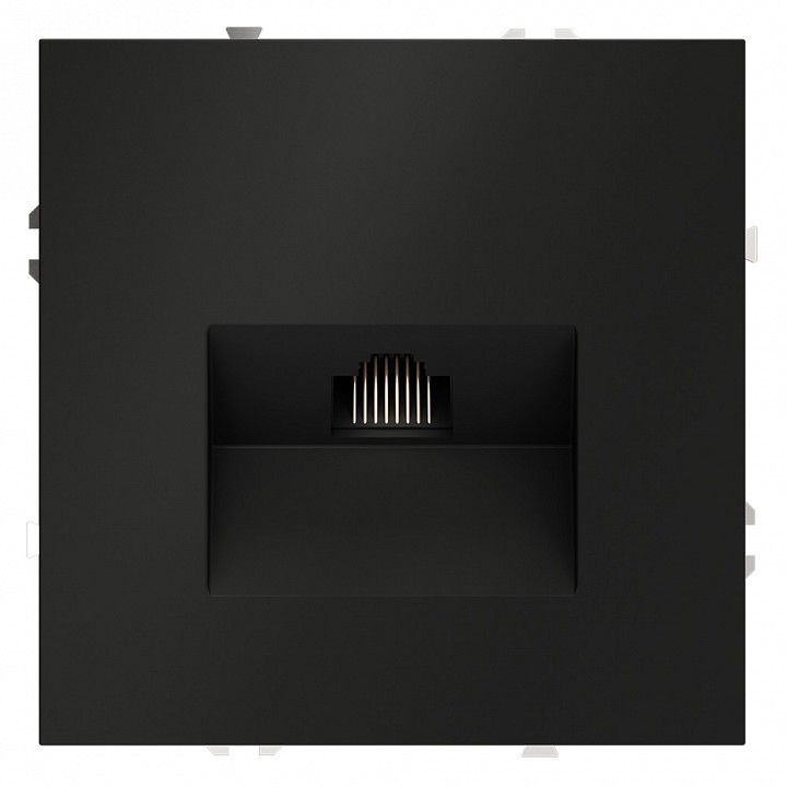 Розетка ethernet rj-45 без рамки voltum s70 vls060108