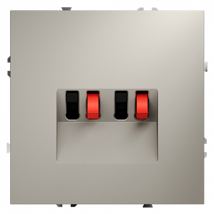 Розетка акустическая без рамки voltum s70 vls060303