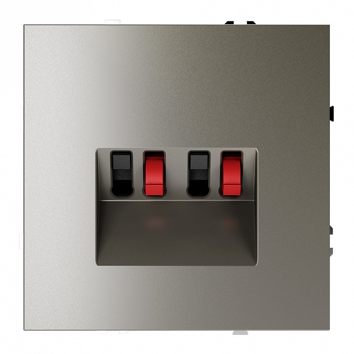 Розетка акустическая без рамки voltum s70 vls060304