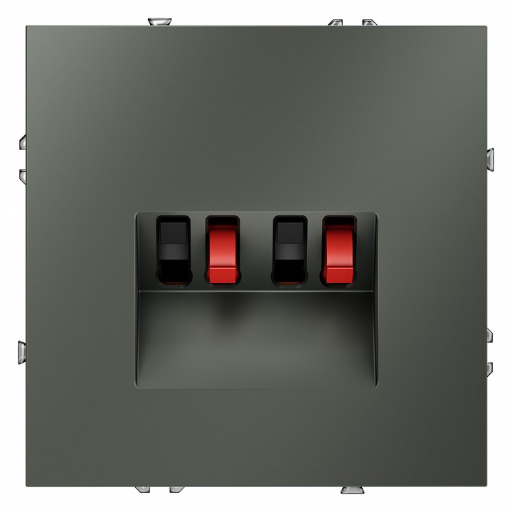 Розетка акустическая без рамки voltum s70 vls060306