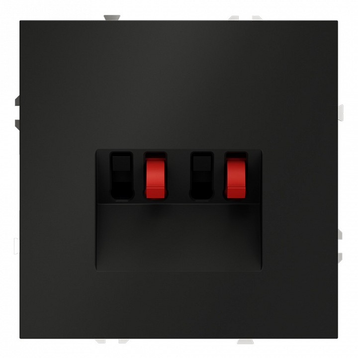 Розетка акустическая без рамки voltum s70 vls060308