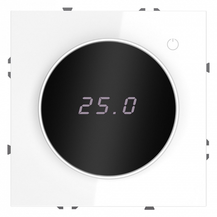 Терморегулятор электромеханический для теплого пола без рамки voltum s70 vls070101