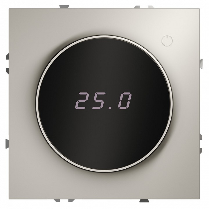 Терморегулятор электромеханический для теплого пола без рамки voltum s70 vls070103