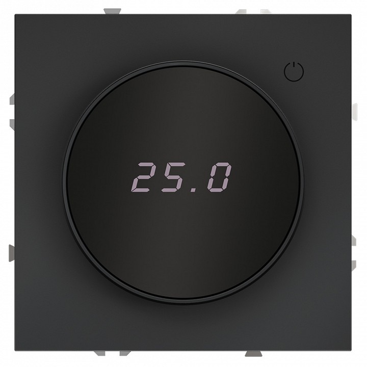 Терморегулятор электромеханический для теплого пола без рамки voltum s70 vls070107