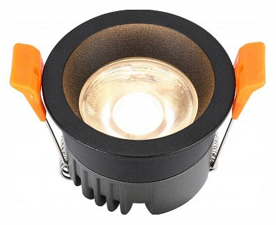 Встраиваемый светильник iledex technical mars 107-7w-d64-3000k-24dg-bk