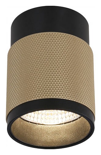 Накладной светильник iledex technical delta 1955-10w-3000k-36 bk+br