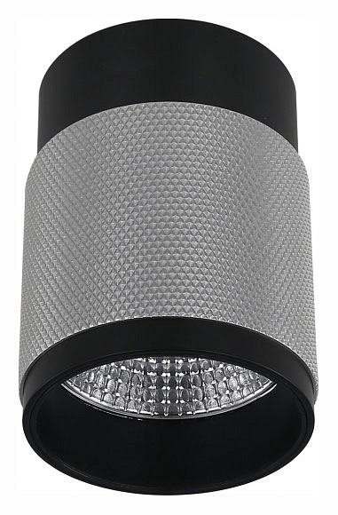 Накладной светильник iledex technical delta 1955-10w-3000k-36 bk+sl