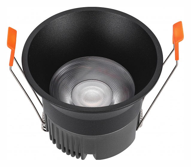 Встраиваемый светильник iledex technical mars 212-12w-d95-3000k-24dg-bk