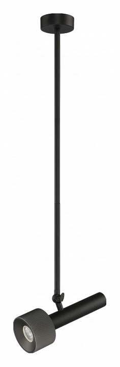 Светильник на штанге iledex technical delta 2361-1 bk+grp