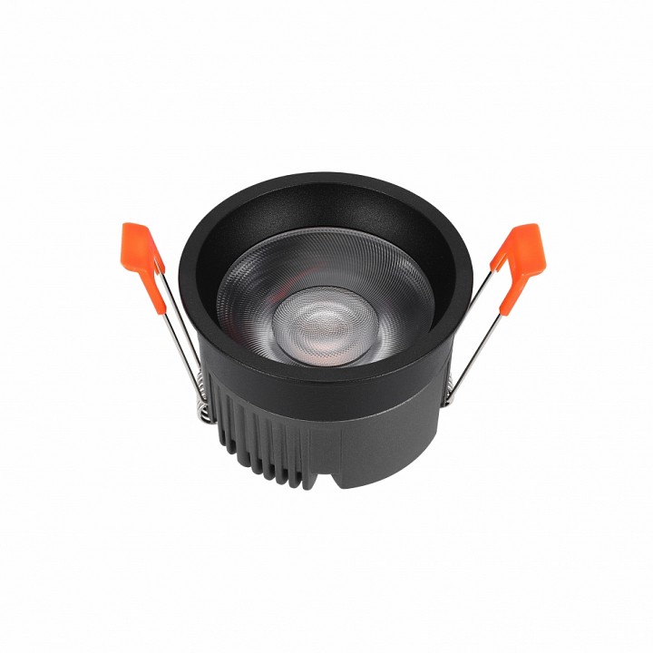 Встраиваемый светильник iledex technical mars dim 112-12w-d80-3000k-24dg-bk