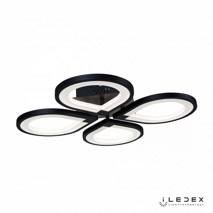 Потолочная люстра iledex clover 6885/4 bk