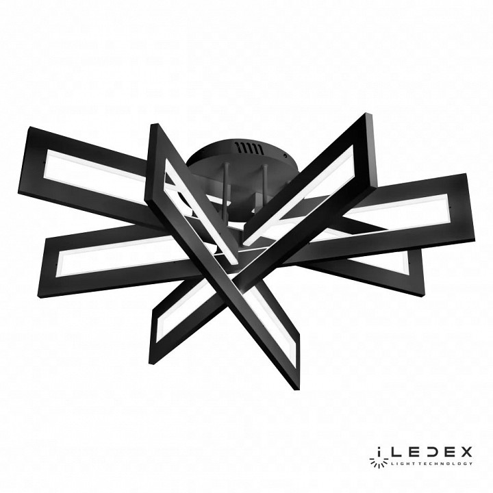 Потолочная люстра iledex stalker 9082-r800-x 128w bk