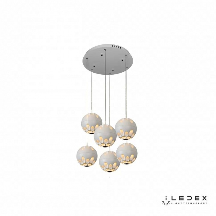 Подвесной светильник iledex mob p1009-6 wh