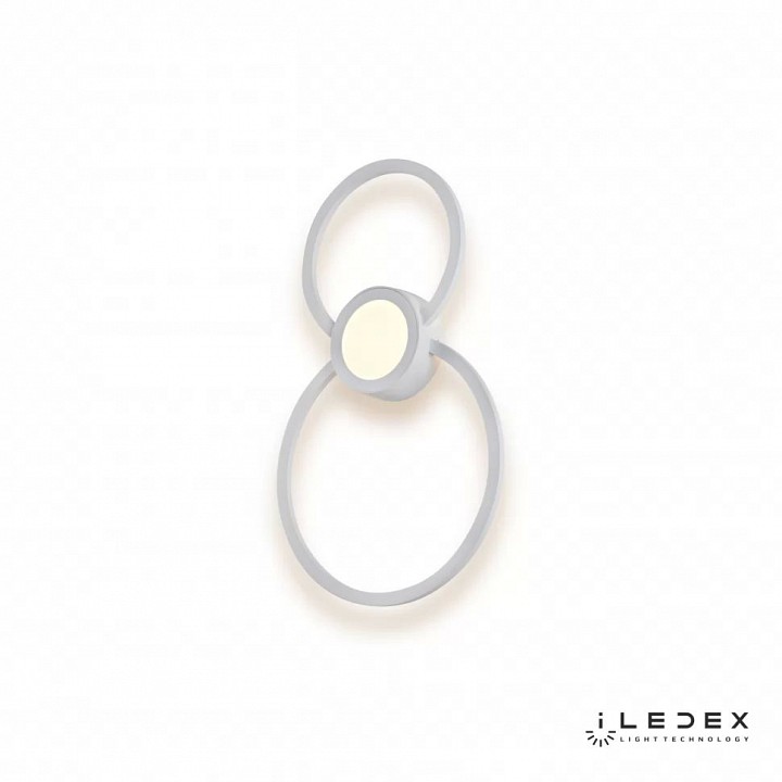 Накладной светильник iledex galaxy x046124 24w 3000k wh