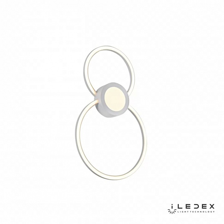 Накладной светильник iledex galaxy x046324 24w 3000k wh