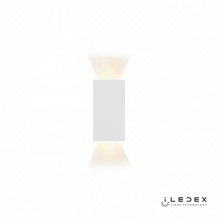 Накладной светильник iledex double zd8160-12w wh
