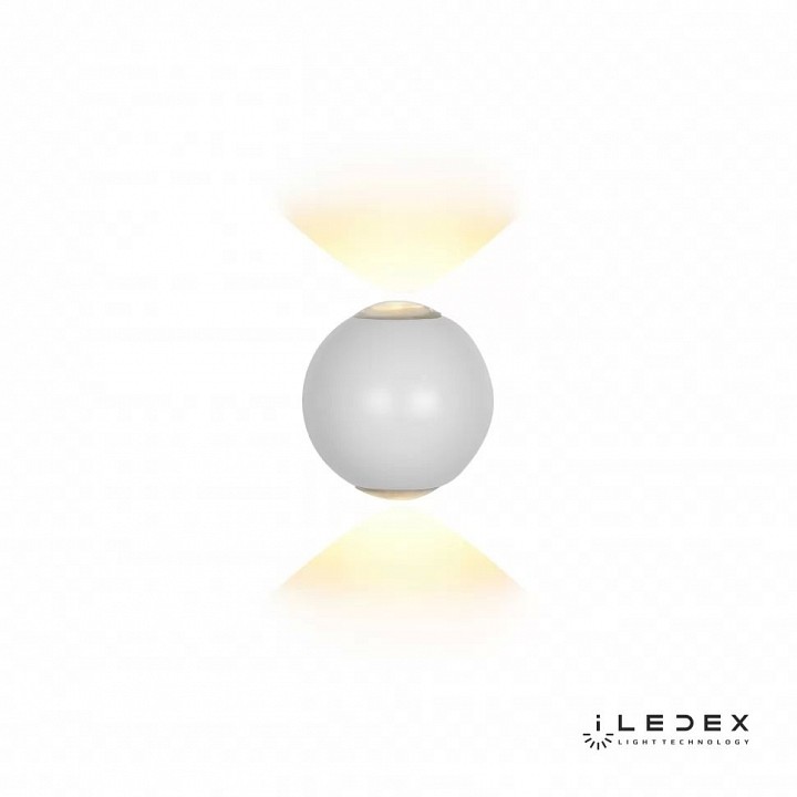 Накладной светильник iledex rainbow zd8168-6w wh