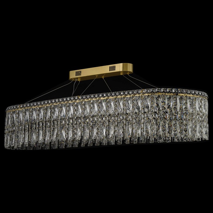 Подвесная люстра arti lampadari ovindoli nickel ovindoli l 1.5.120x40.100 g