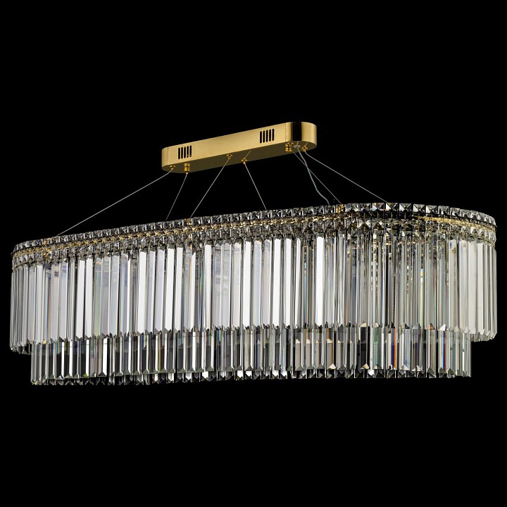 Подвесная люстра arti lampadari ovindoli nickel ovindoli l 1.5.120x40.101 g