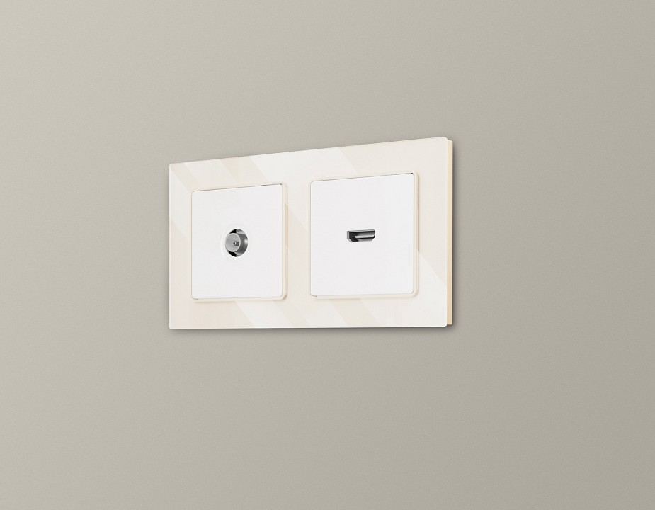 Рамка на 2 поста ambrella volt alfa af330302