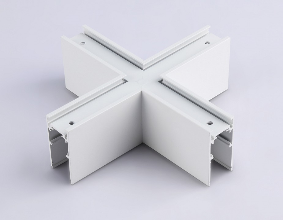 Соединитель x-образный для треков накладных ambrella light gl gl3375