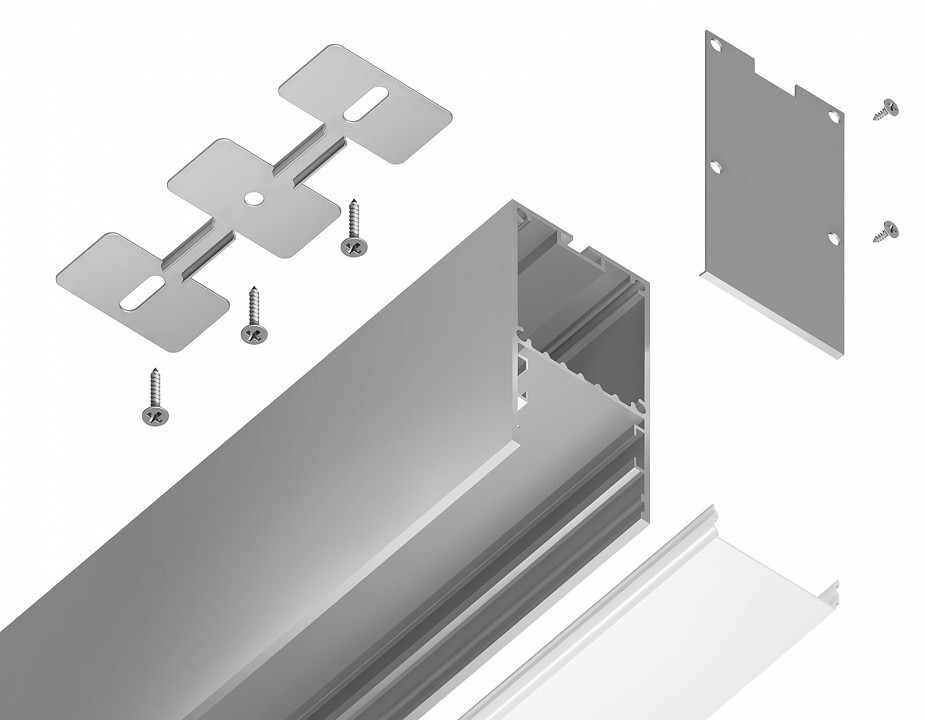 Короб накладной ambrella light profile system gp gp3000al