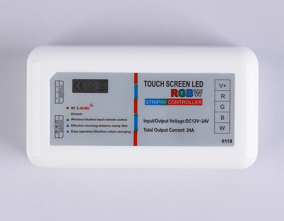 Контроллер-регулятор цвета rgbw с пультом ду ambrella light gs gs11451