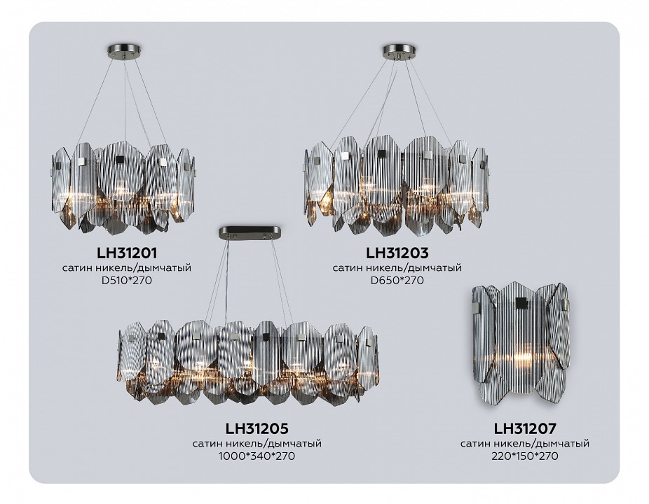 Накладной светильник ambrella light lh lh31207