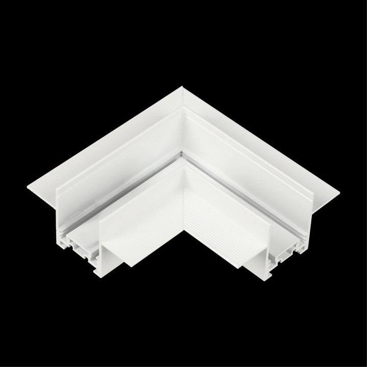 Соединитель угловой l-образный для треков встраиваемых aployt magnetic track 48 apl.0182.10.04