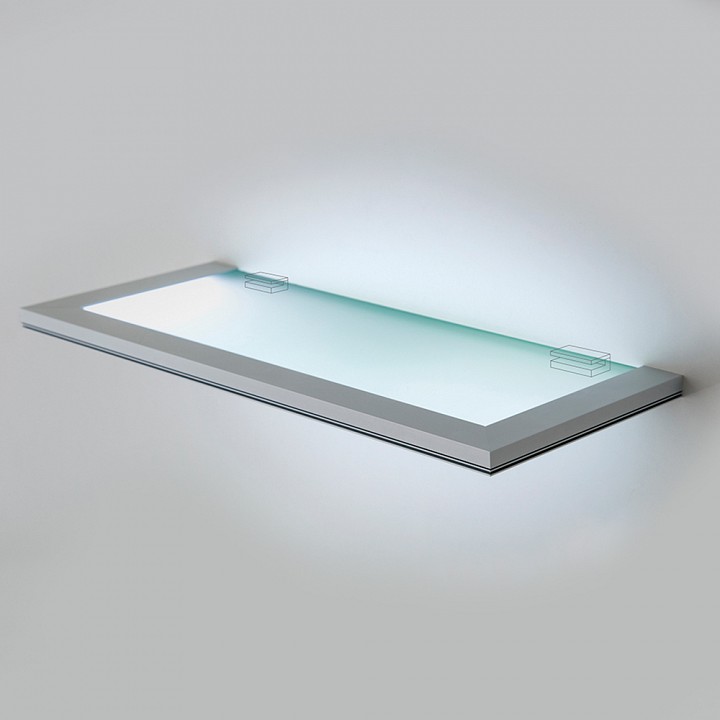 Профиль встраиваемый мебельный arlight klus-glass-810-2000 anod 019191