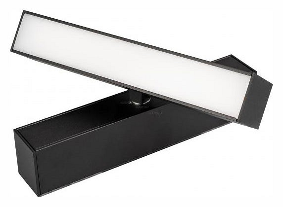 Светильник на штанге arlight mag-flat-fold-45-s205-6w warm3000 (bk, 100 deg, 24v) 026987