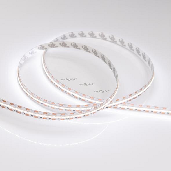 Лента светодиодная arlight microled-5000 24v white6000 10mm (2110, 700 led/m, Lux) 027024
