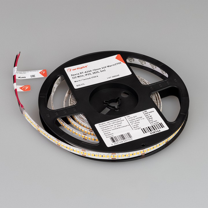 Лента светодиодная arlight rt 38746
