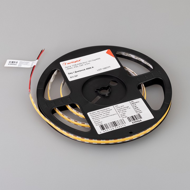 Лента светодиодная arlight cob 039044