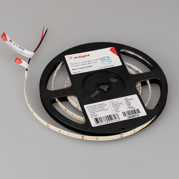 Лента светодиодная arlight ul 040012