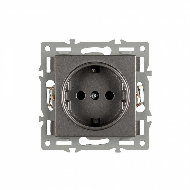 Розетка с заземлением, Без рамки arlight sct 043732