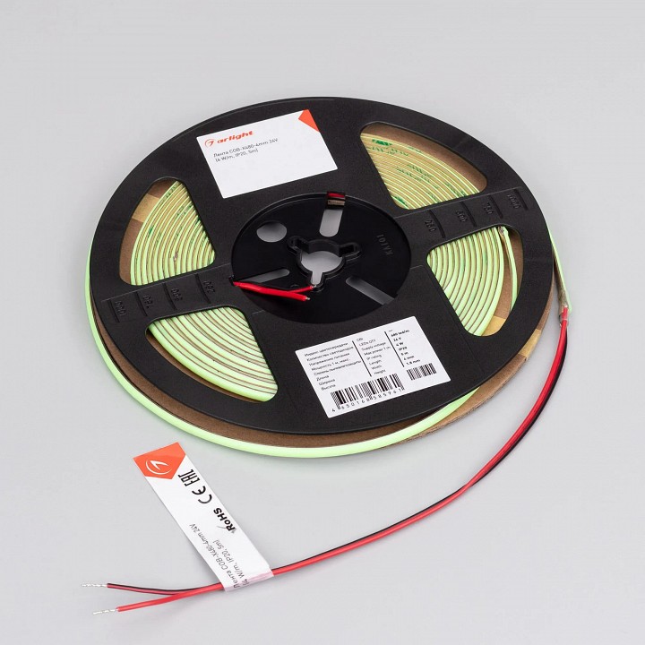 Лента светодиодная arlight cob открытая 046913