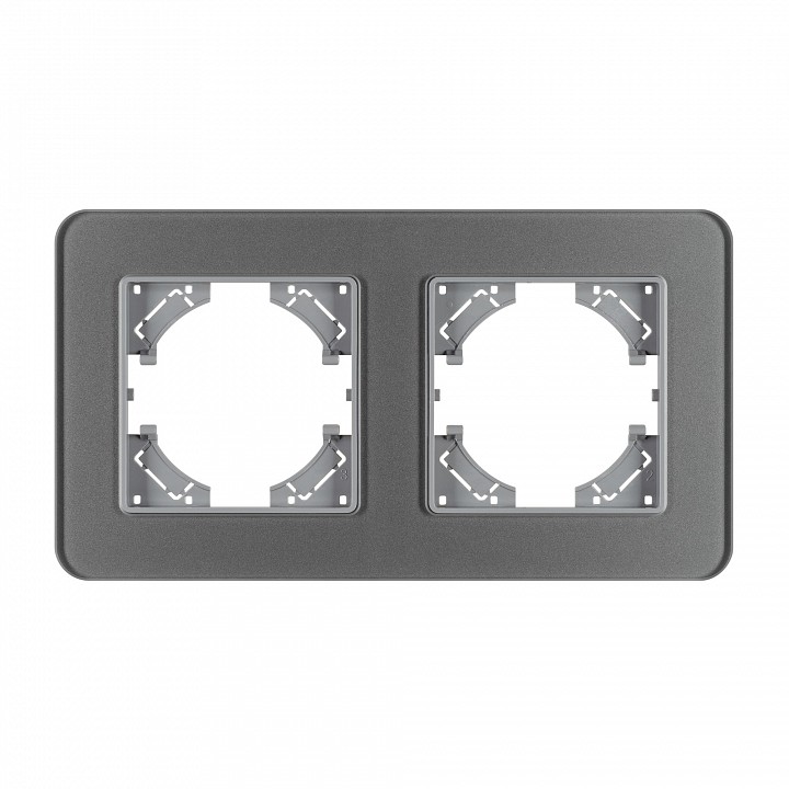 Рамка на 2 поста arlight omali 049694